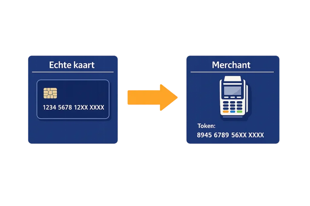Apple Pay casino tokenisatie flow zonder kaartnummer delen