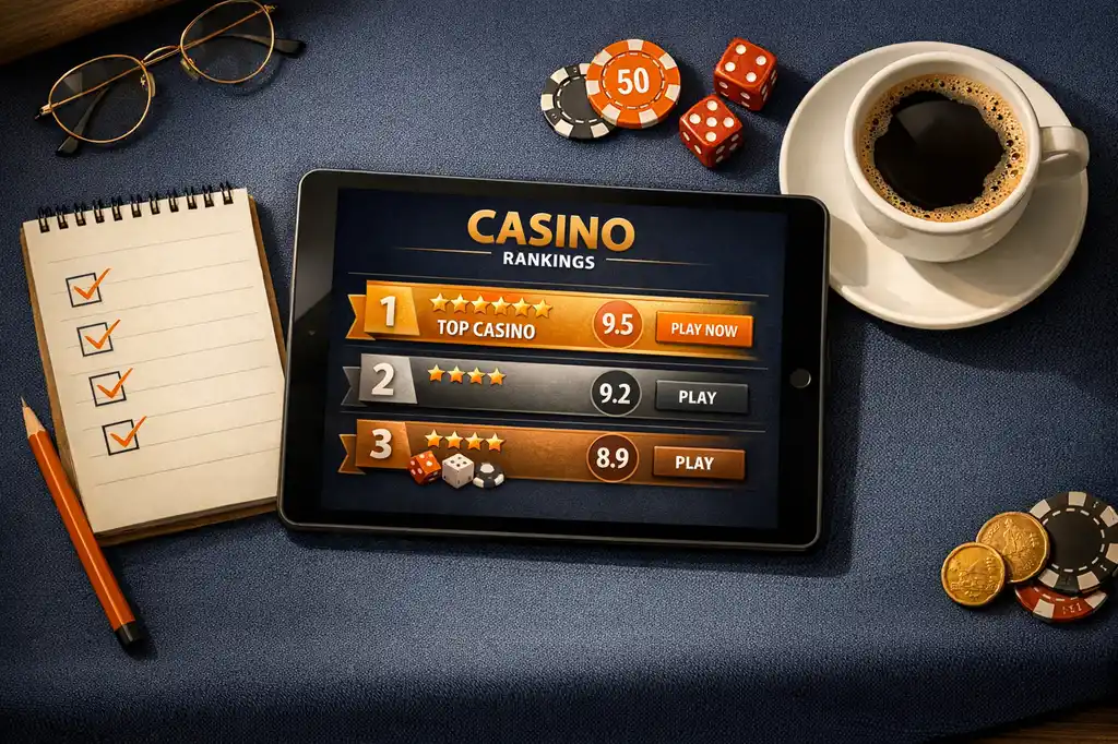Beste online casinos van 2026 selecteren