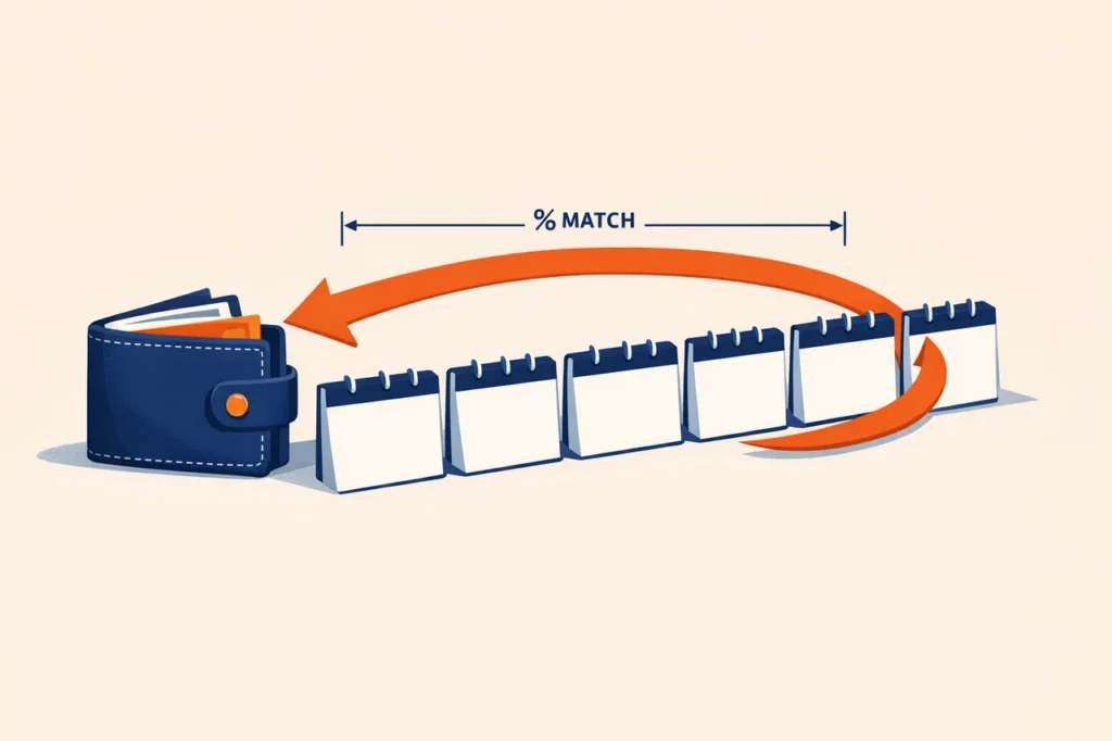Reload casino bonus wekelijkse match diagram