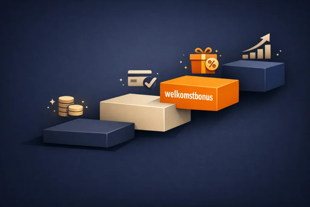 Let's Jackpot casino bonus en betaalmethoden infographic