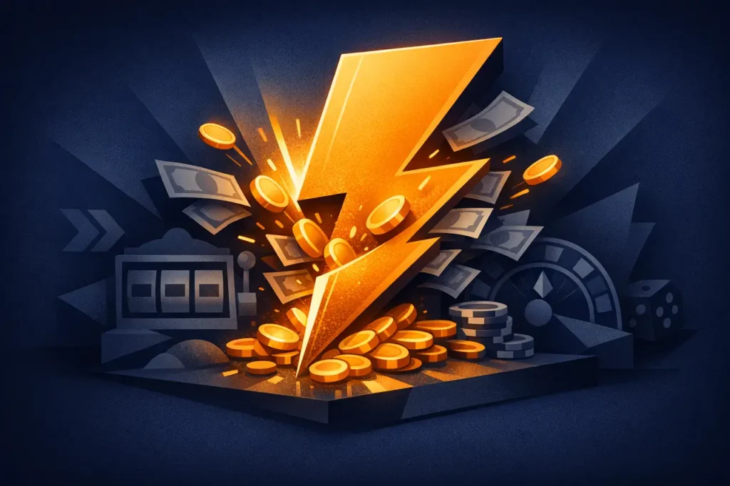 Lucky Pays casino review hero visualisatie