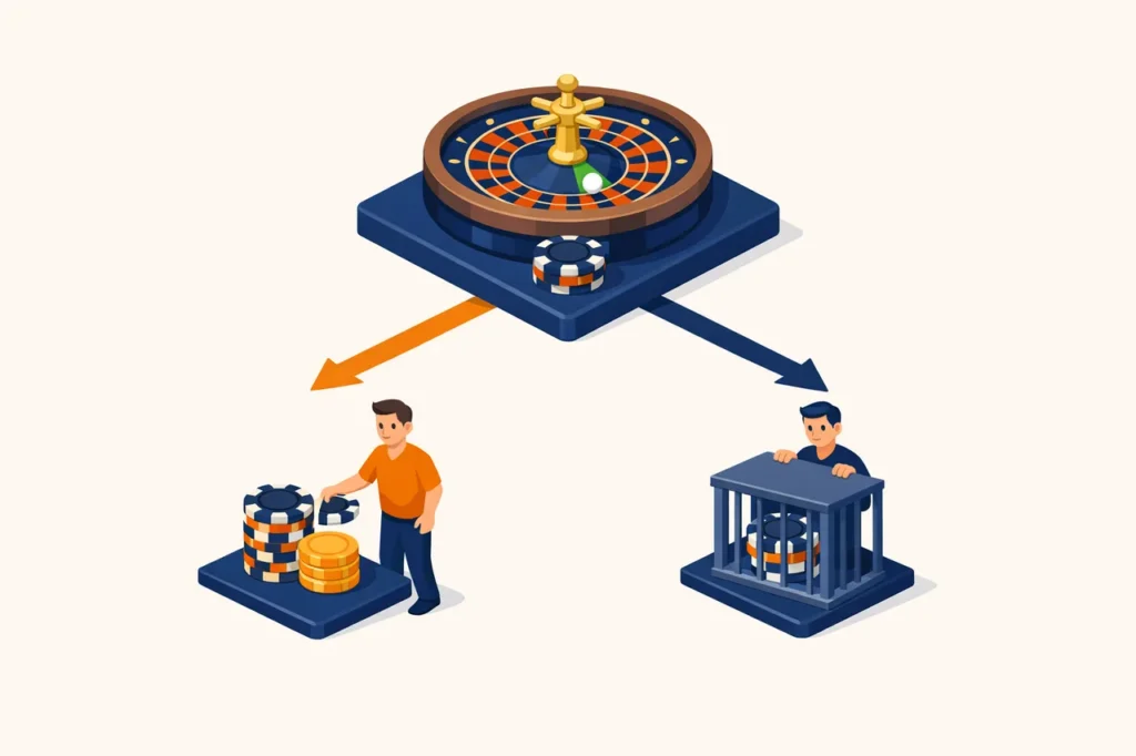 La Partage en En Prison regels Frans roulette