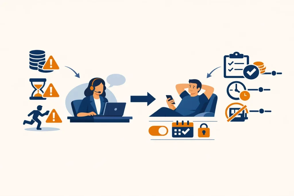 Casino zonder contactmoment zorgplicht vergelijking schema