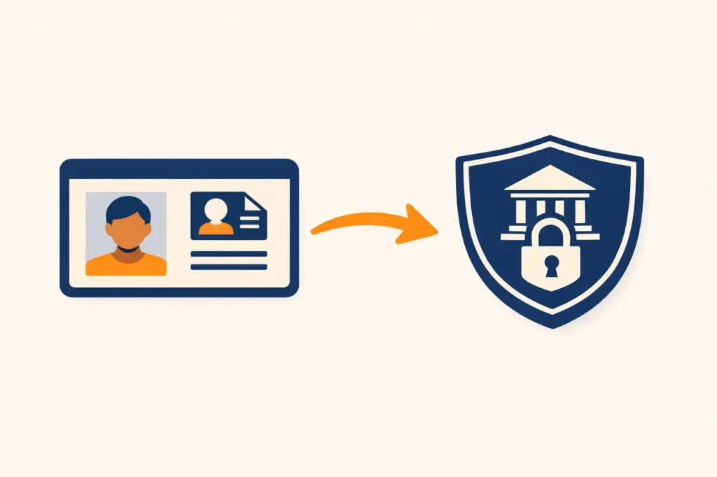 Casino zonder iDIN document KYC alternatief illustratie