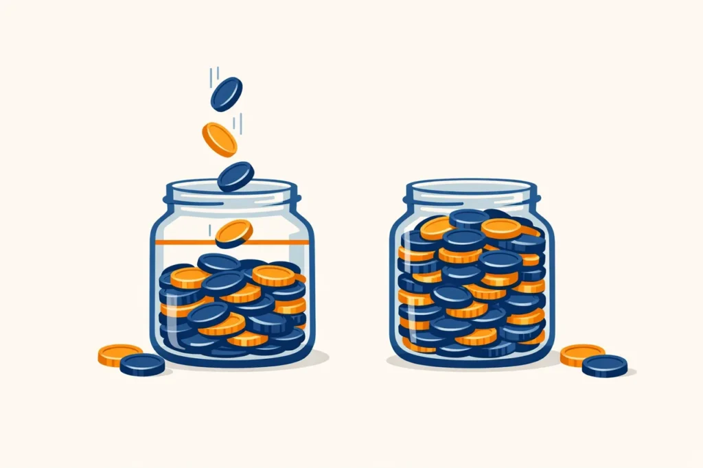 KSA deposit cap 150 euro vergelijking illustratie