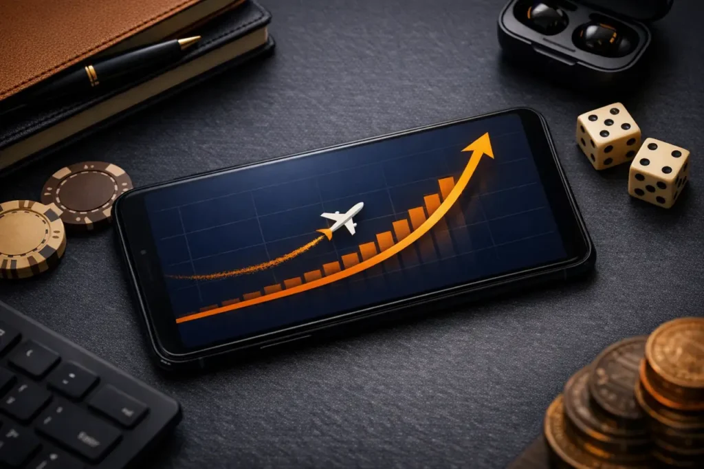Crash casino Aviator multiplier op telefoon