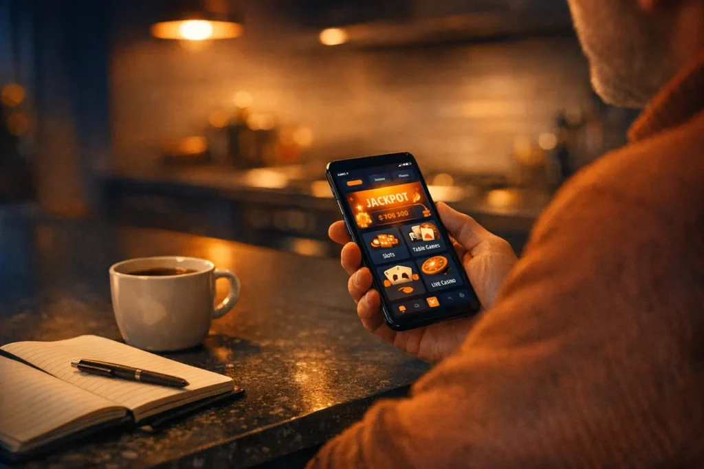 Nederlandse speler kiest casino zonder CRUKS op telefoon