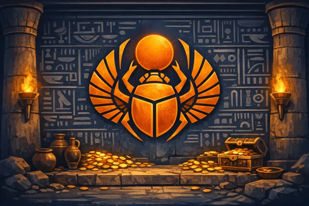 Legacy of Dead slot banner met Egypte thema