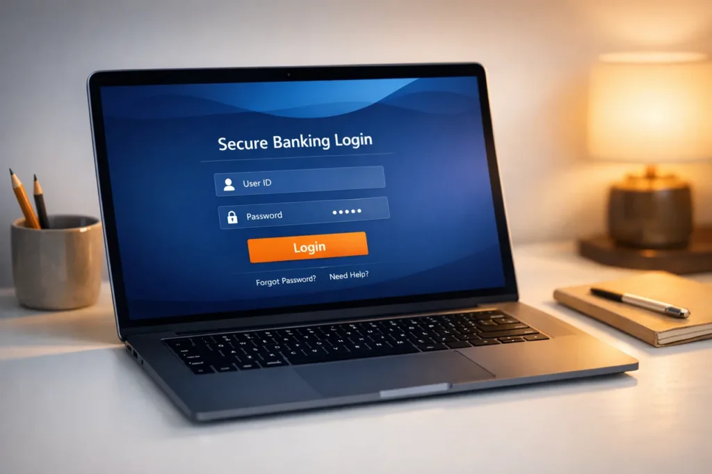 Rapid Transfer casino bank login redirect op laptop
