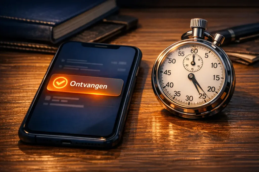 Snelle uitbetaling casino bankmelding ontvangen