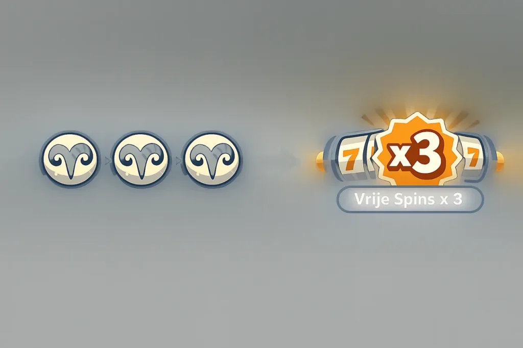 Thunderstruck slot free spins scatter illustratie
